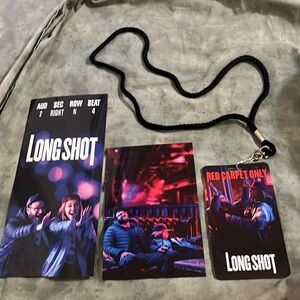 Longshot premiere movie Tickets & Lam (ALL 3) Seth Rogan